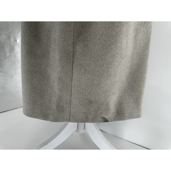 CoffeeShop Trench Coat Single Breasted Sz XL Walker Grey Minimalist Normcore - Picture 5 of 14